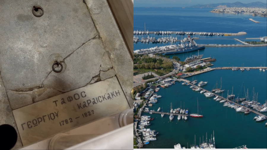 Ο «άγνωστος» τάφος του Γεώργιου Καραϊσκάκη και η πραγματική «Μάχη του Φαλήρου» - Βίντεο drone