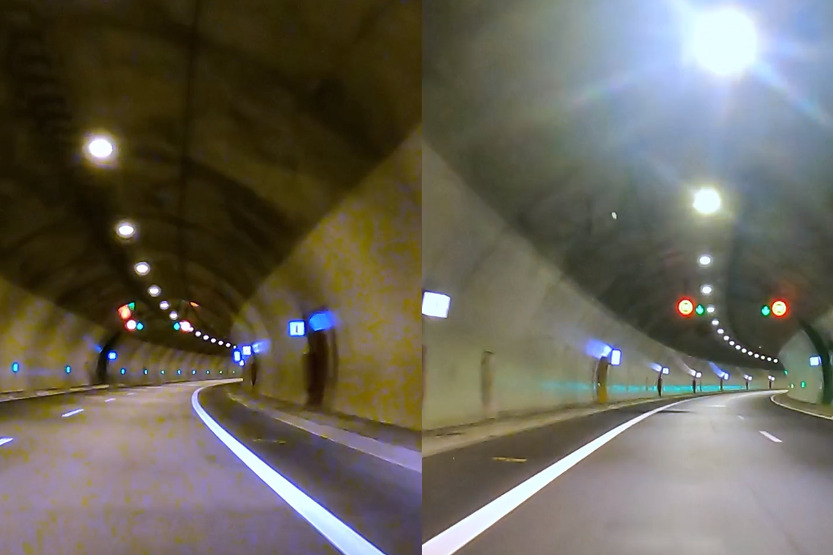 Πόσο βελτιώνουν τον φωτισμό στις σήραγγες των Τεμπών οι νέοι λαμπτήρες LED (βίντεο)