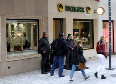 Ρολόγια αξίας 300.000 ευρώ άρπαξε ο ληστής της Rolex