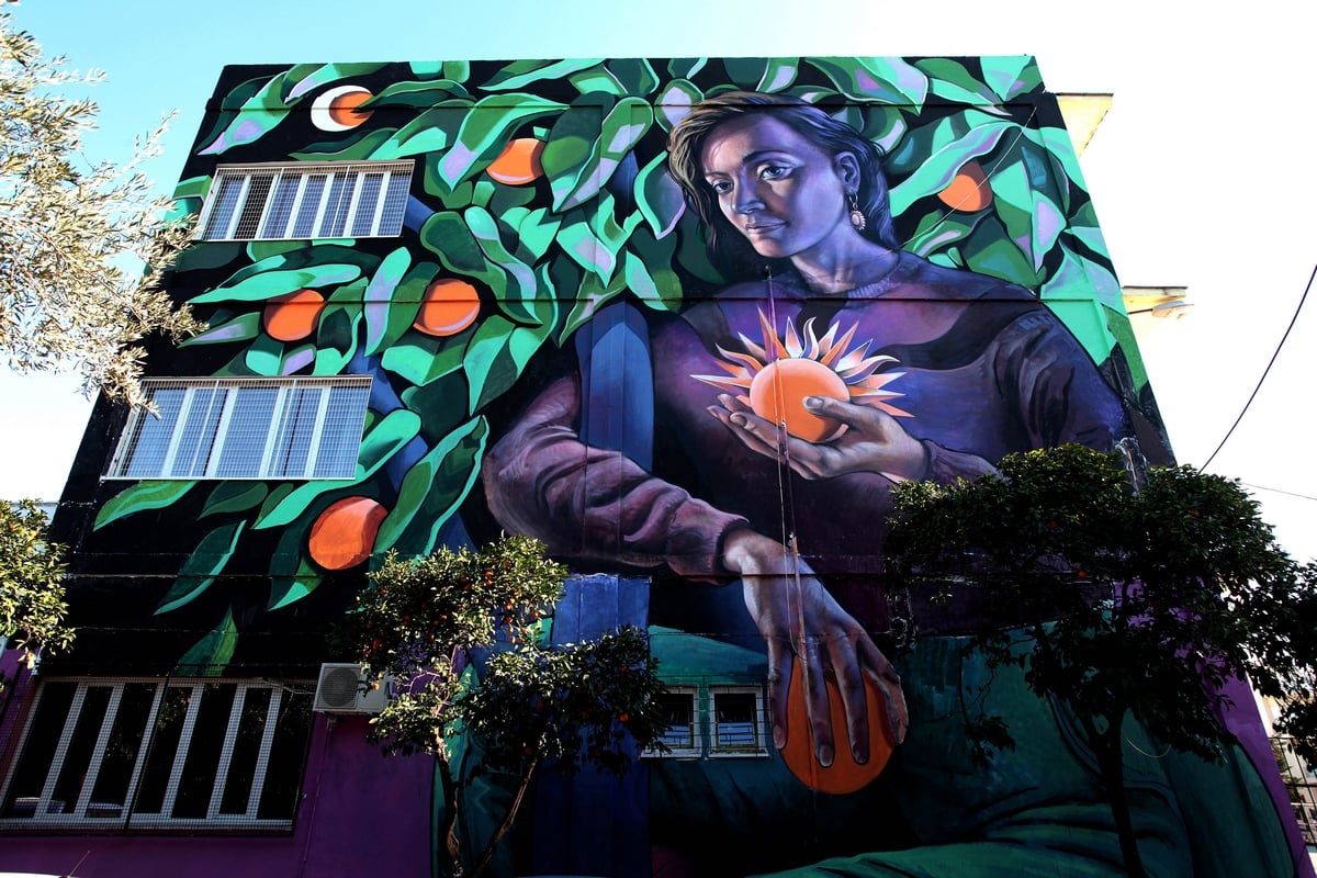 Χαλάνδρι: Γεμάτο συμβολισμούς γκράφιτι σε Λύκειο της πόλης