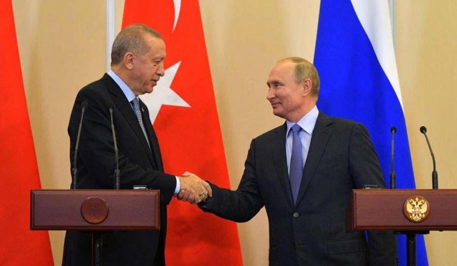 Τηλεφωνική συνομιλία Ερντογάν - Πούτιν: Τον κάλεσε για συζητήσεις στην Τουρκία
