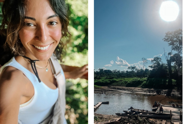Ευγενία Σαμαρά: Η Στέλλα του «Σασμού» ψαρεύει πιράνχας στον Αμαζόνιο (φωτογραφίες)