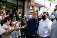 Αλέξης Τσίπρας: Η Στύψη Λέσβου υποδέχτηκε με θέρμη τον πρόεδρο του ΣΥΡΙΖΑ - ΠΣ