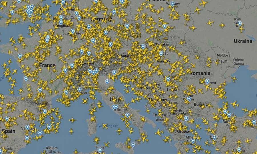 Γέμισε ξανά αεροπλάνα ο ουρανός της Ευρώπης
