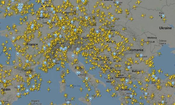 Γέμισε ξανά αεροπλάνα ο ουρανός της Ευρώπης