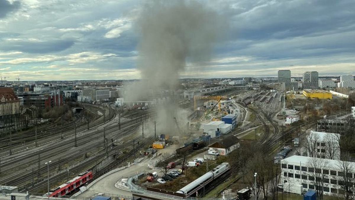 Γερμανία: Έκρηξη κοντά σε σιδηροδρομικό σταθμό του Μονάχου