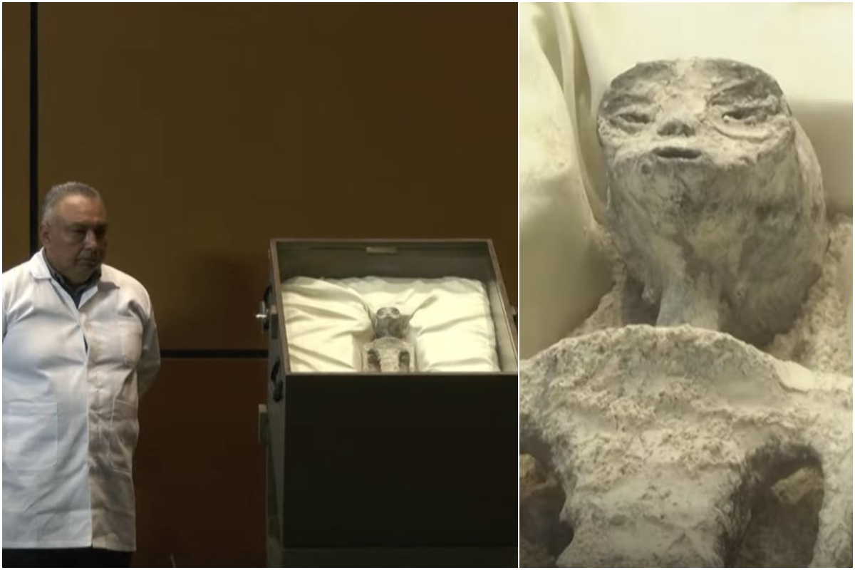 Παρουσίασαν «εξωγήινα σώματα» στο Κογκρέσο του Μεξικού – «Είναι 1.000 ετών» (Βίντεο)
