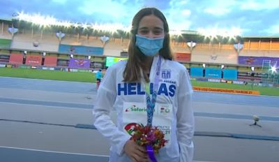 Παγκόσμιο Πρωτάθλημα Κ20: «Χάλκινη» η Δεληγιάννη στα 800 μέτρα