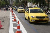 Κυκλοφοριακό κομφούζιο στο κέντρο της Αθήνας: «Μεγάλος Ταλαι-περίπατος», λένε οι οδηγοί