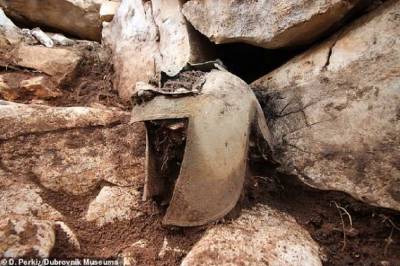 Βρήκαν ελληνικό κράνος του 7ου αιώνα π.Χ σε τάφο πολεμιστή στην Κροατία