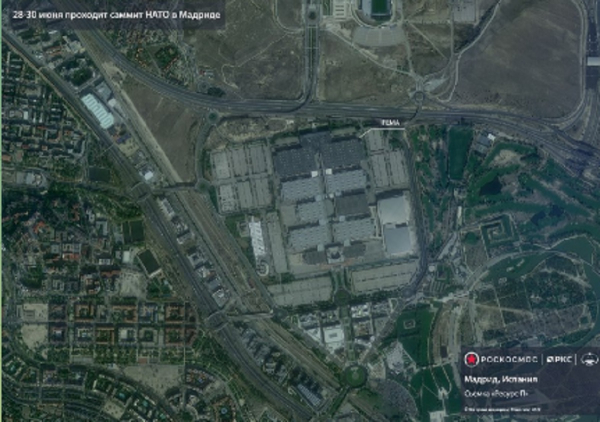 «Στοχοποιεί» με δορυφορικές φωτογραφίες τη Σύνοδο του ΝΑΤΟ η ρωσική Roscosmos