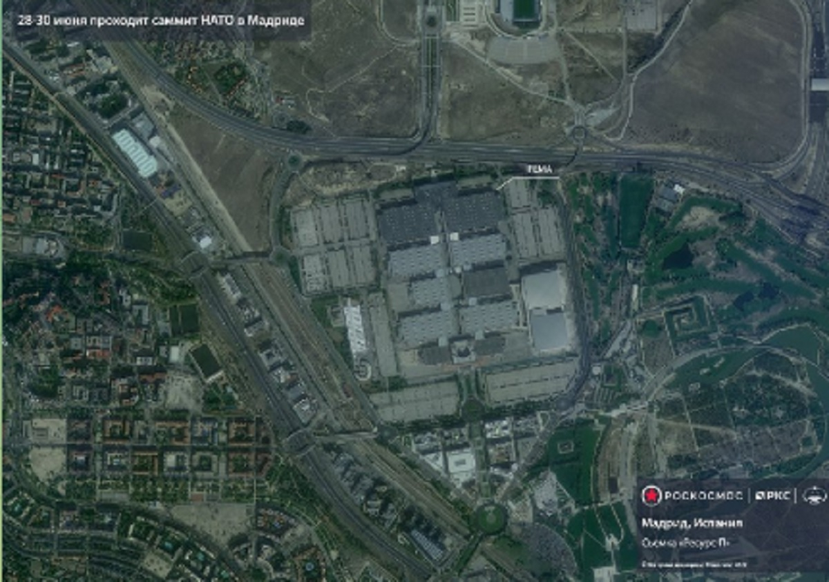 «Στοχοποιεί» με δορυφορικές φωτογραφίες τη Σύνοδο του ΝΑΤΟ η ρωσική Roscosmos