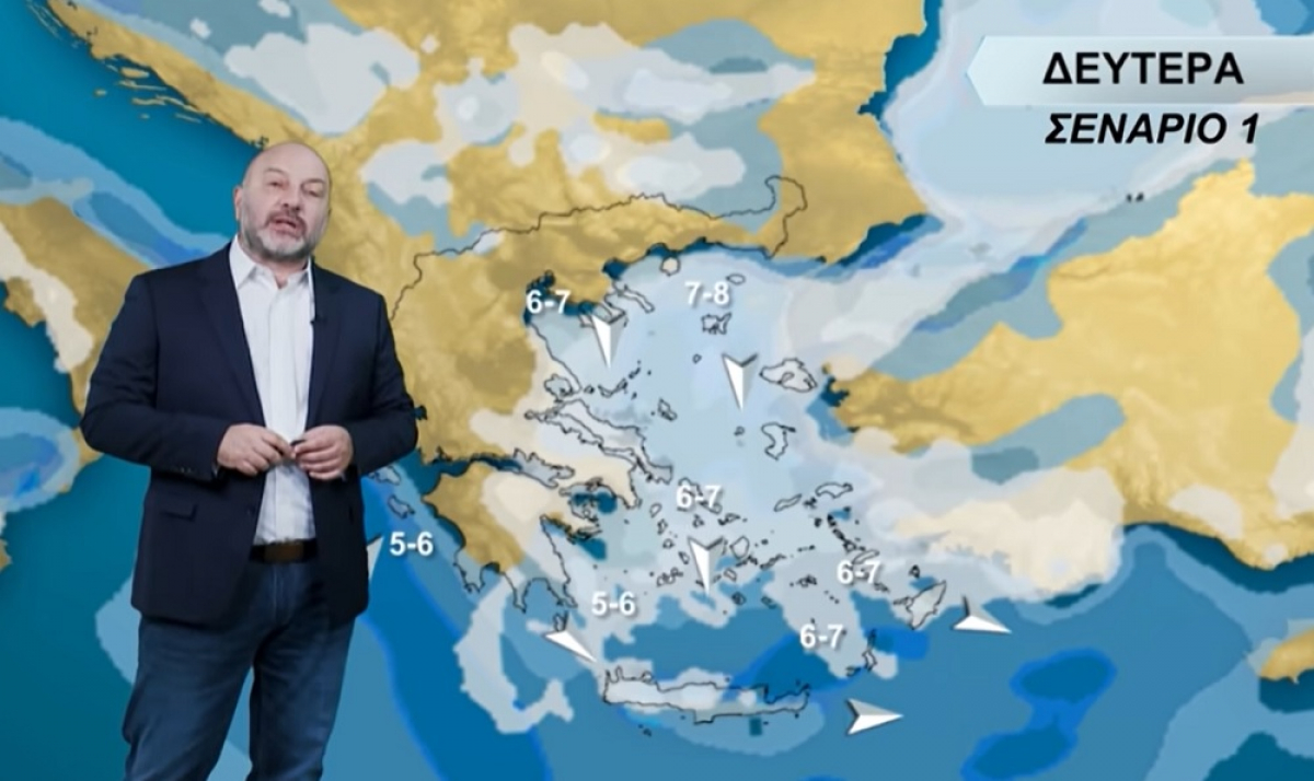 Σάκης Αρναούτογλου: Δύο τα σενάρια για τις χιονοπτώσεις - Σασπένς για Αθήνα και Αιγαίο