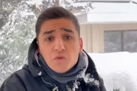 Viral video στο Tik Tok για όσους παραγγέλνουν ντελίβερι μες στον χιονιά