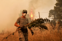 Φωτιά στην Εύβοια: «Περισσότερα εναέρια μέσα κατάσβεσης όταν κλείσουν τα άλλα μέτωπα»