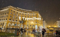 Σφοδρή χιονόπτωση «έντυσε» στα λευκά τη Θεσσαλονίκη – Χιόνια στη βόρεια Ελλάδα (εικόνες, βίντεο)