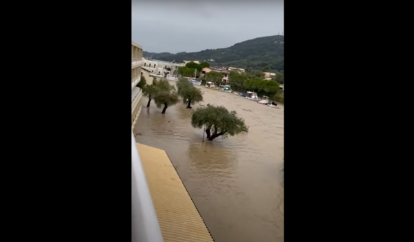 Κακοκαιρία Μπάλλος: Βυθίστηκε ολόκληρο χωριό στην Κέρκυρα, εικόνες - σοκ (Βίντεο)