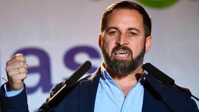 O ηγέτης του ισπανικού ακροδεξιού κόμματος Vox, Σαντιάγο Αμπασκάλ