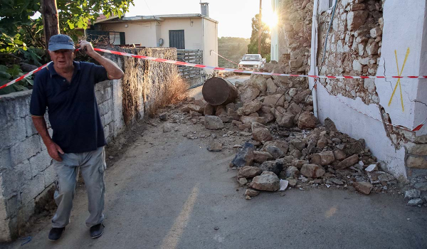 Σεισμός στην Κρήτη: Ξεκίνησαν οι αυτοψίες στα σπίτια από μηχανικούς στο Αρκαλοχώρι