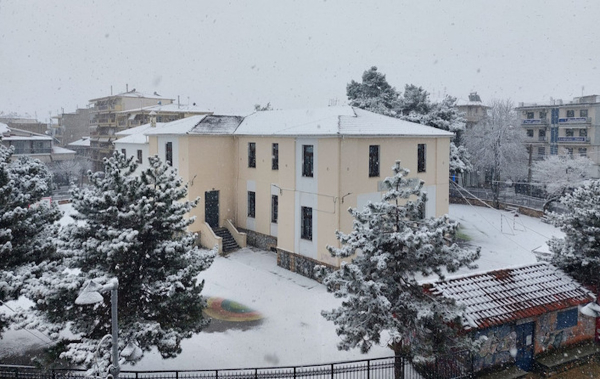 Χιονοθύελλα σε Σαμοθράκη, χιόνια σε Φλώρινα, Κοζάνη, Πέλλα – Live η πορεία της κακοκαιρίας