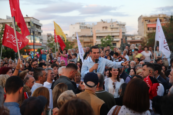 Τσίπρας στον Κορυδαλλό: Ψήφος στον ΣΥΡΙΖΑ για να αποτραπεί η ορμπανοποίηση της χώρας