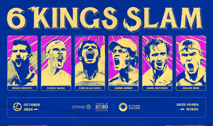 Τένις: Στο «6 Kings Slam» οι Ναδάλ, Τζόκοβιτς και Αλκαράθ