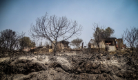 Φωτιά στη Ρόδο: Κάηκε η καρδιά του νησιού - Συγκλονίζει νέα δορυφορική εικόνα