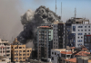 Γάζα: Κατέρρευσε από ισραηλινό βομβαρδισμό κτίριο που στεγάζει το AP και το Al Jazeera