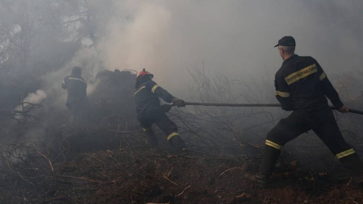 Φωτιά στην Εύβοια: Μάχη με τις αναζωπυρώσεις δίνουν οι πυροσβέστες