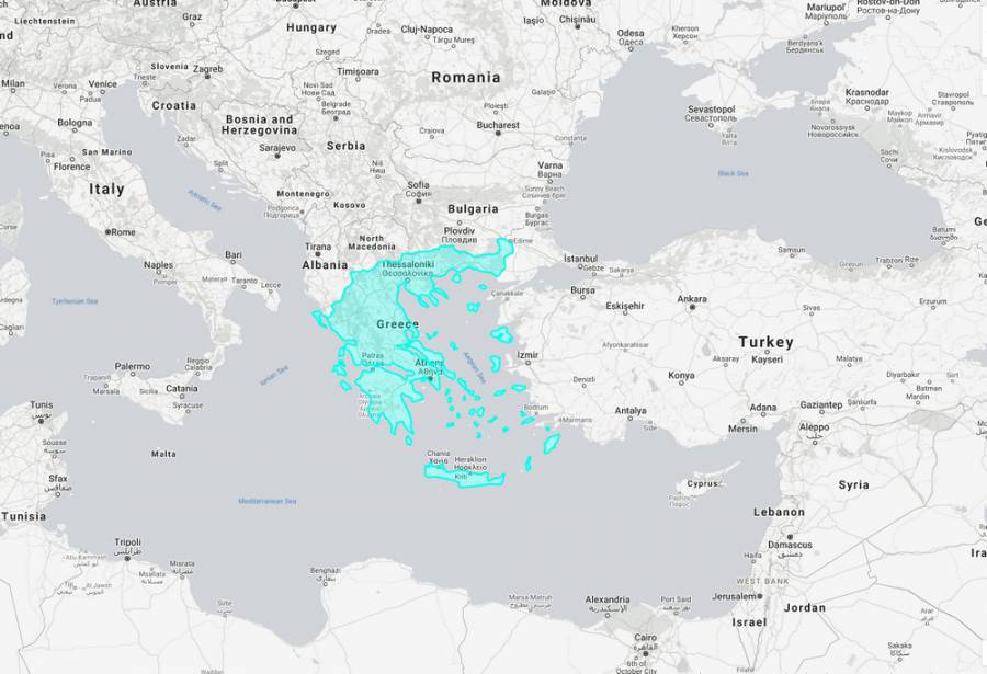 Δεν είναι αυτό που νομίζεις - Διαδραστικός χάρτης δείχνει το πραγματικό μέγεθος κάθε χώρας