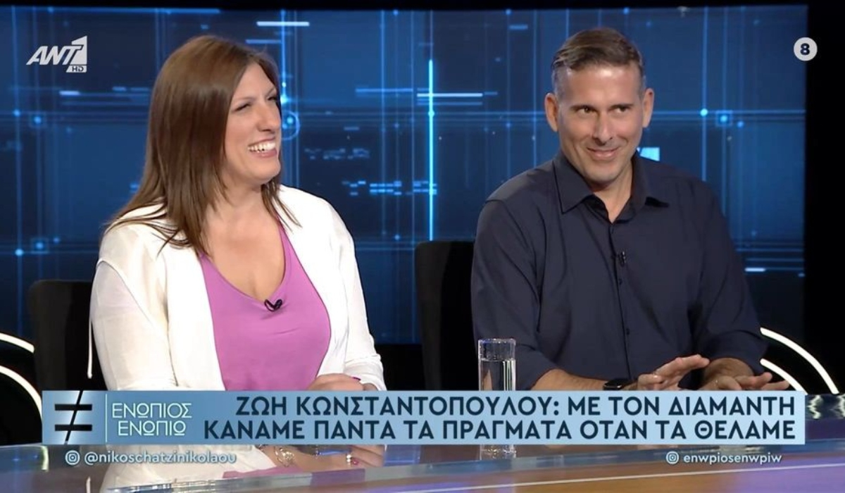 Διαμαντής Καραναστάσης για Ζωή Κωνσταντοπούλου: Της μίλησα για πρώτη φορά και... λιποθύμησε