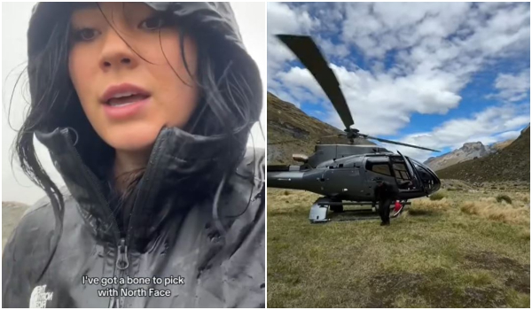 Το «τερμάτισε» η North Face: Πελάτισσα έκανε παράπονα και της έστειλαν μπουφάν με... ελικόπτερο