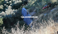 Χανιά: Ζευγάρι τουριστών έπεσε με το αυτοκίνητο σε γκρεμό