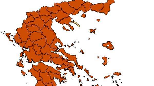 Κορονοϊός: Όλη η Ελλάδα στο βαθύ κόκκινο - Οι δήμοι της Αθήνας με 3.226 κρούσματα (Πίνακες)