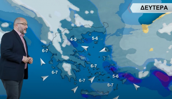 Σάκης Αρναούτογλου: Επιδείνωση από βδομάδα με έντονες βροχές και χιονοπτώσεις