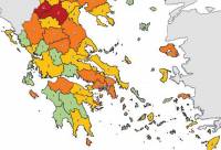 Ο κορονοϊός «σκεπάζει» την Ελλάδα - Πώς άλλαξε ο χάρτης, όλες οι περιοχές