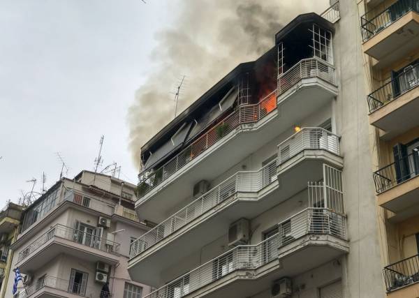 Τραγωδία στη Θεσσαλονίκη: Νεκρό ηλικωμένο ζευγάρι σε φωτιά