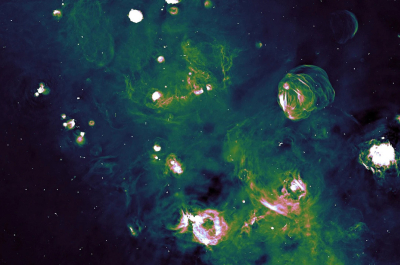 Το νεκροταφείο των άστρων – Εντυπωσιακά καθαρή εικόνα από νεκρά αστέρια του Γαλαξία μας