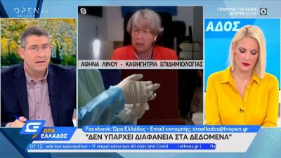 Αθηνά Λινού: Δεν υπάρχει διαφάνεια στα στοιχεία του ΕΟΔΥ