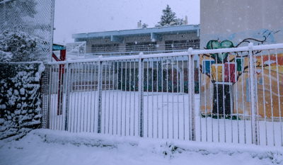 Στα «λευκά» ο Λαγκαδάς: Κλειστά τα σχολεία σε Σοχό, Λαχανά και Βερτίσκο