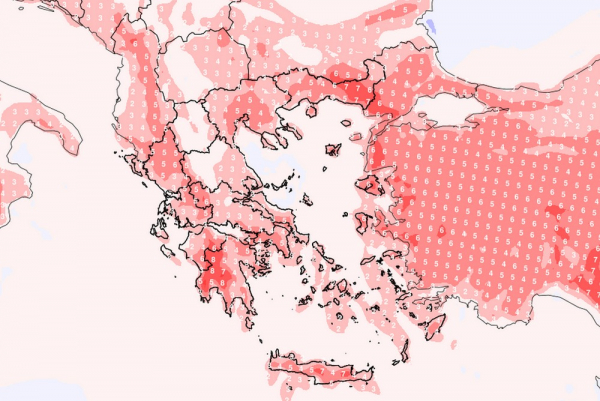 Καιρός: Στο κόκκινο η θερμοκρασία σήμερα σε τρεις περιοχές, ανάλυση meteo