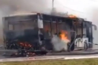 Θεσσαλονίκη: Πυρκαγιά σε λεωφορείο των ΚΤΕΛ - Σώοι οι επιβάτες