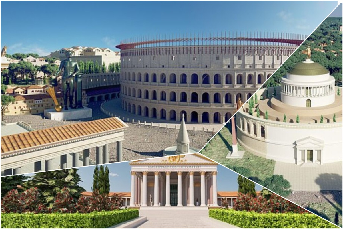 Η Ρώμη ξαναγεννιέται: Απίστευτη εικονική περιήγηση σε αρχαίους ναούς, λουτρά και αρένες (Φωτογραφίες-Βίντεο)