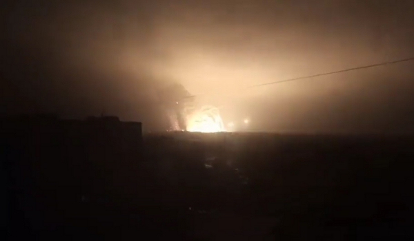 Νύχτα τρόμου στο Κίεβο: Ισχυρές εκρήξεις κοντά σε σιδηροδρομικό σταθμό