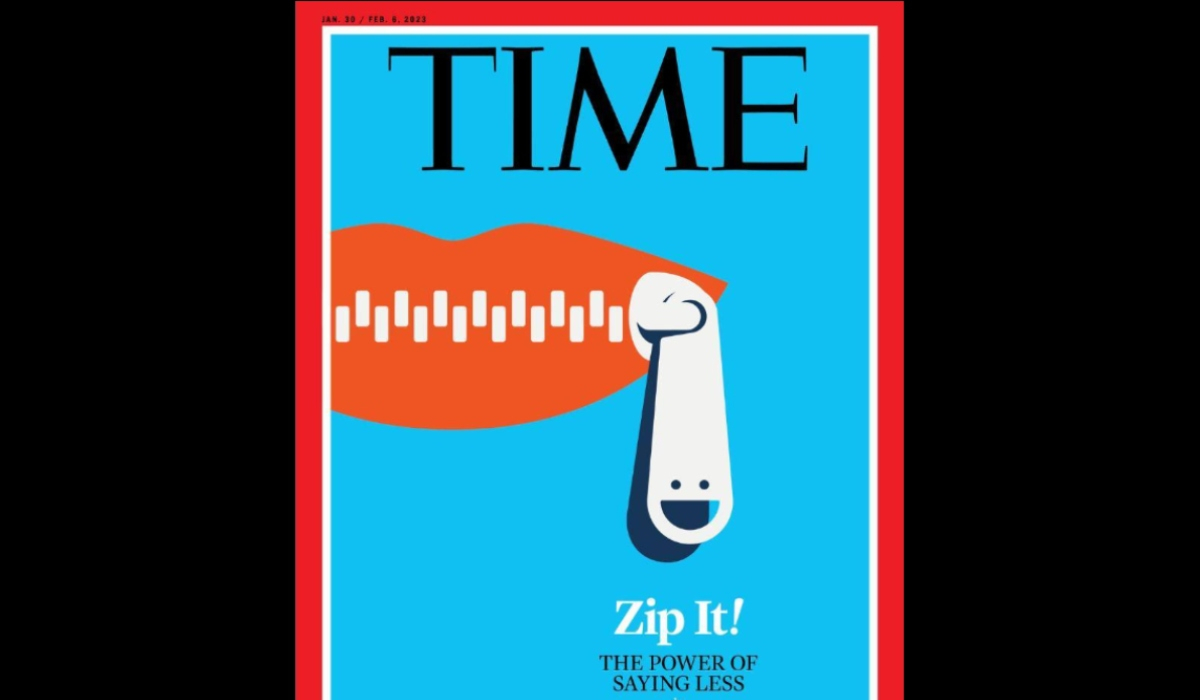 «Ράψ' το»: Η «δύναμη» του να μιλάμε λιγότερο στο νέο εξώφυλλο του Time