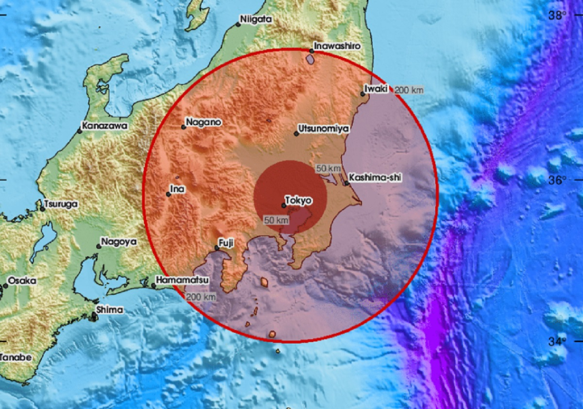 Σεισμός 5,8 Ρίχτερ στην Ιαπωνία - Στη Φουκουσίμα το επίκεντρο
