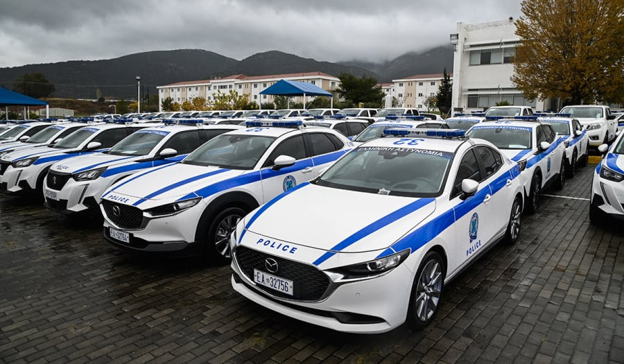 Αστυνομία: Ενίσχυσε τον στόλο της με 280 νέα οχήματα