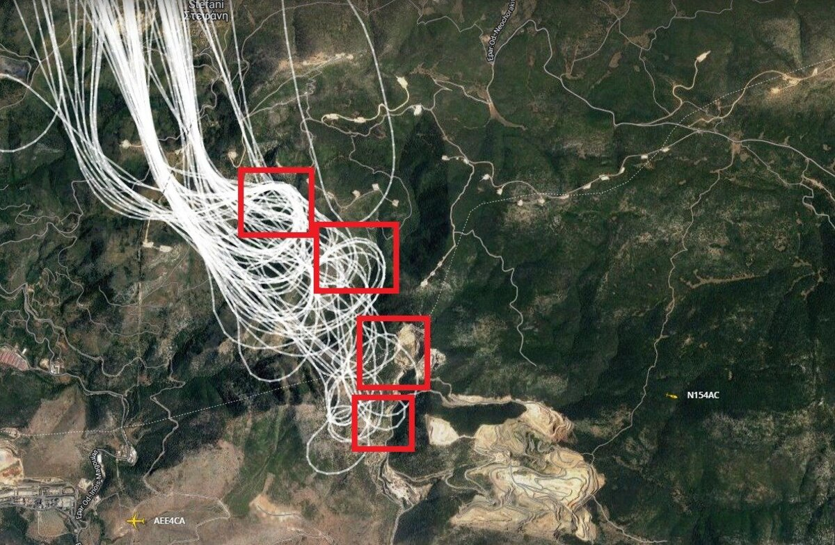 Φωτιά στην Αττική: «Πόλεμος» των εναέριων μέσων στην περίμετρο του Δρυμού της Πάρνηθας - Δείτε χάρτη