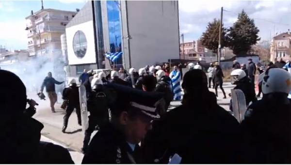 Τραυματισμοί από επεισόδια σε διαμαρτυρία κατά της Γεροβασίλη (βίντεο)