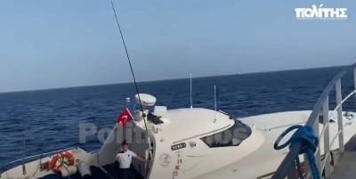 Τουρκία: Παρενόχλησαν πλοία στις Οινούσσες - Υπερπτήσεις με οπλισμένα μαχητικά (Βίντεο)